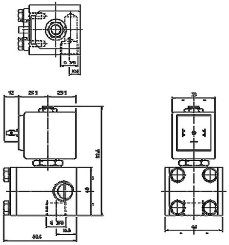 elektromagnitnyy klapan ode 4731K0T70 razmery